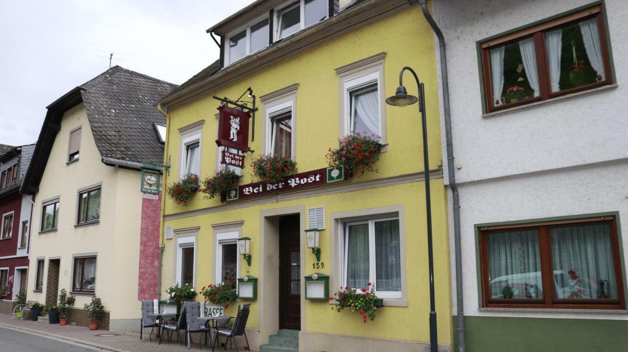 Hotel & Restaurant Pension Bei Der Post Bacharach Exterior foto